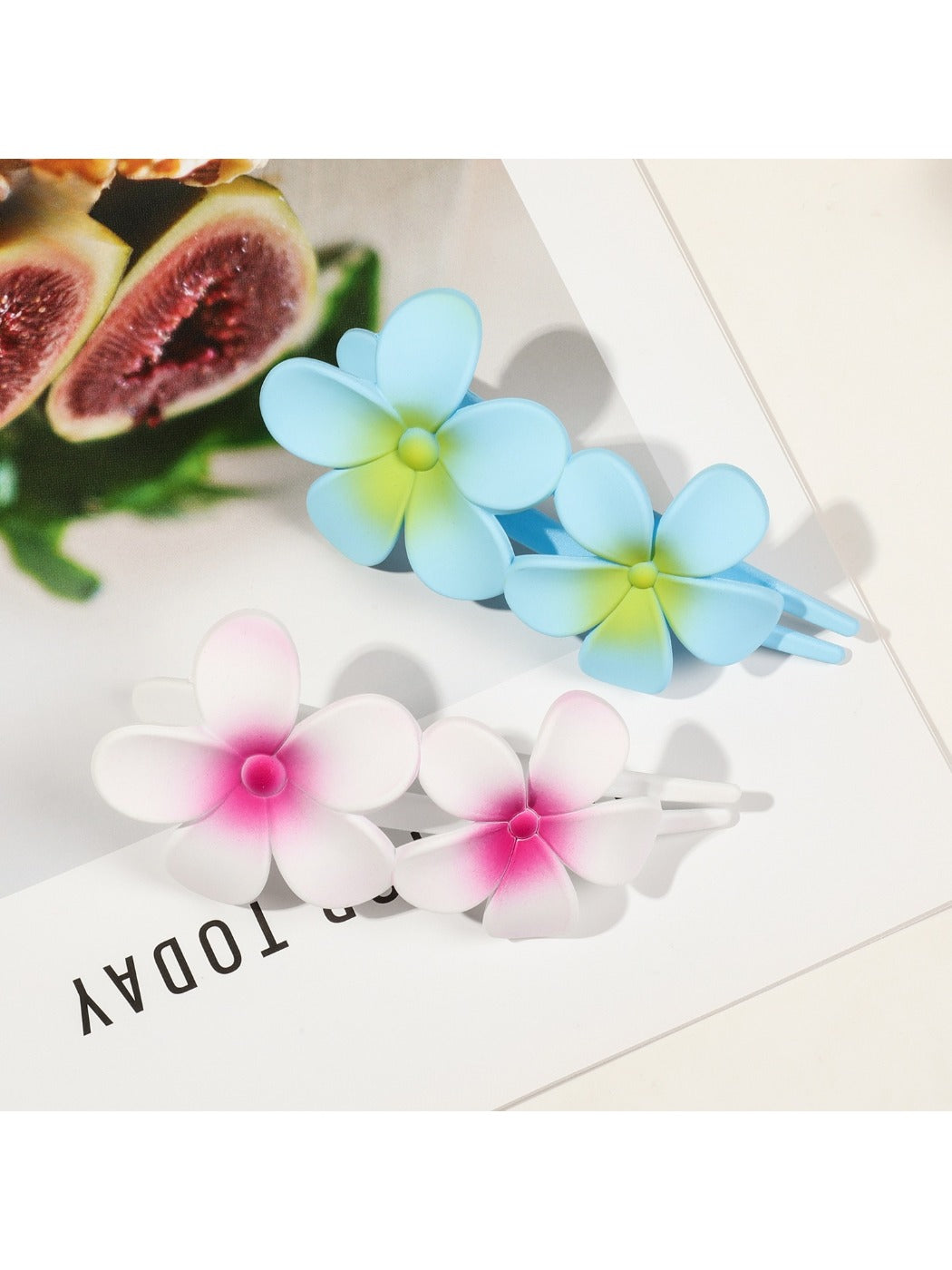 Beau - Colorful Flower Hair Clip