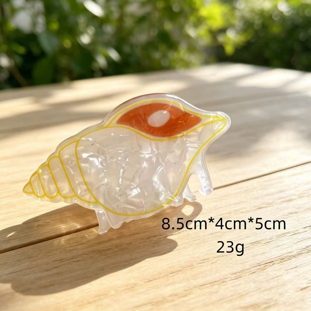 Beau - Ocean Animal Shape Acrylic Claw Clip