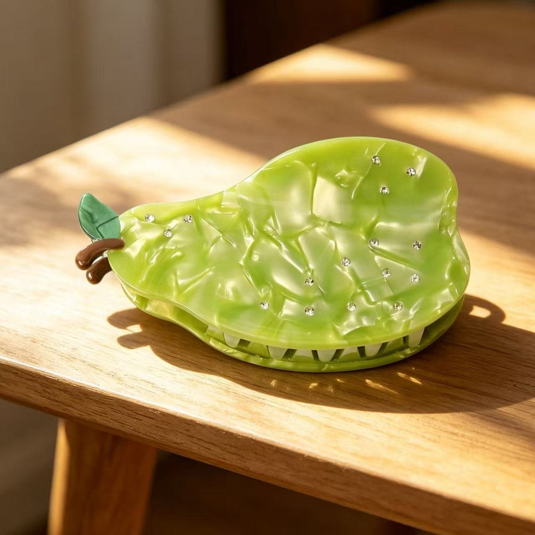 Beau - Fruit Shape Acetate Decorative Claw Clip