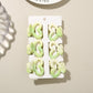 Beau - 6 Piece Heart Design Claw Hair Clips Set