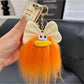 Keypus - Long Hair Monster Keychain