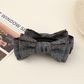 Beau - Textured Bow Bun Styling Banana Clip