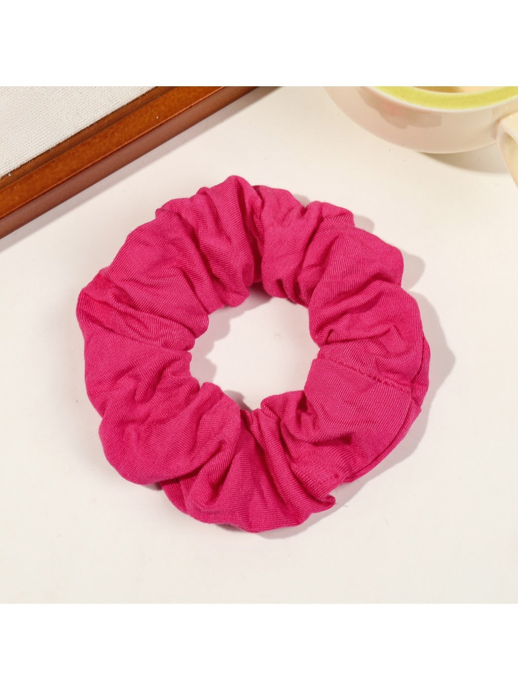 Gifty - Solid Color Pleated Hair Loop