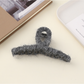 Beau - Solid Color Looped Top Hair Claw Clip