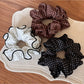 Gifty - Polka Dot Floral Scrunchie