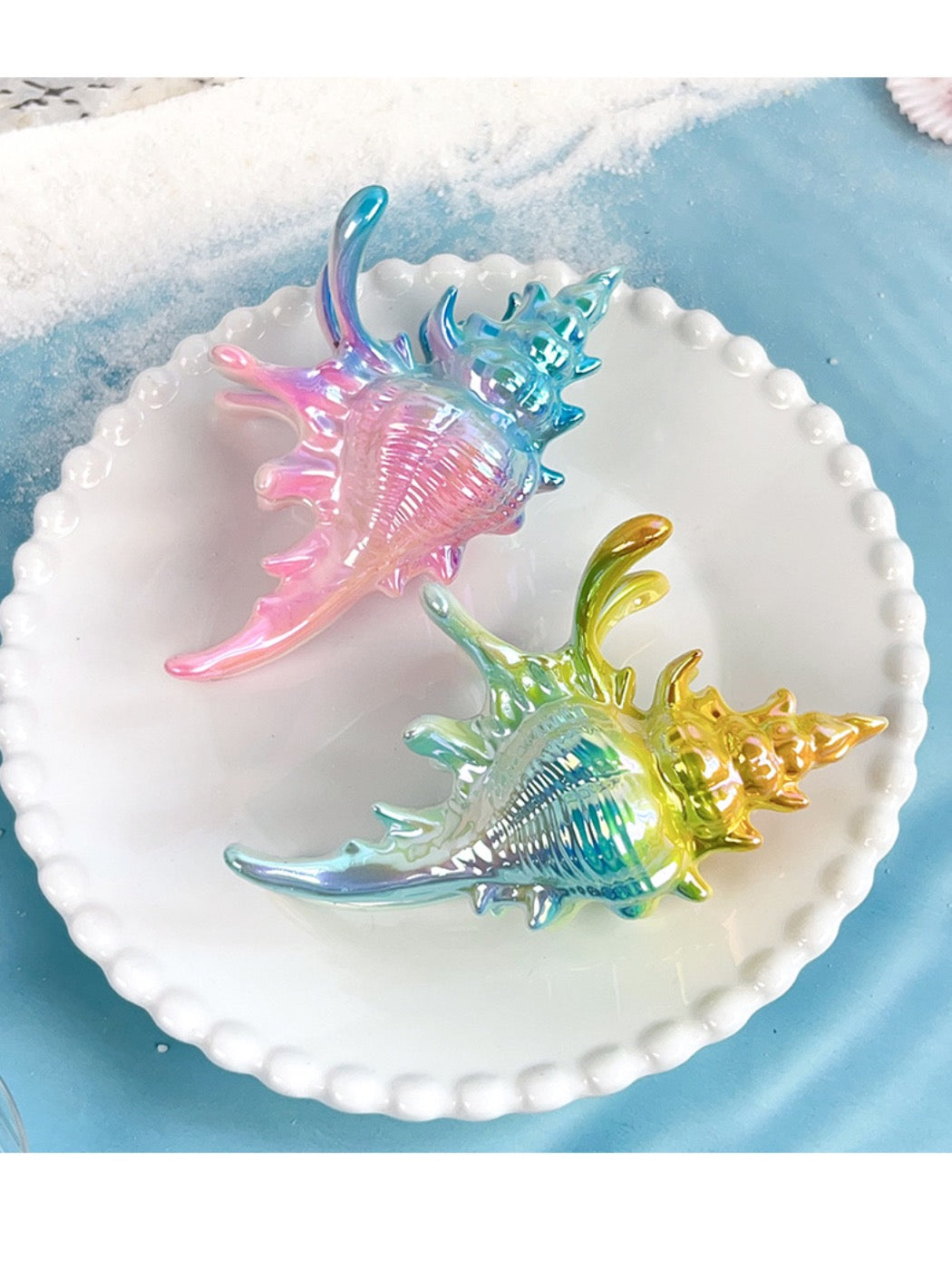 Beau - Colorful Conch Shape Hair Clip