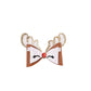 Beau - Sweet Deer Face Antler Christmas Hair Clip