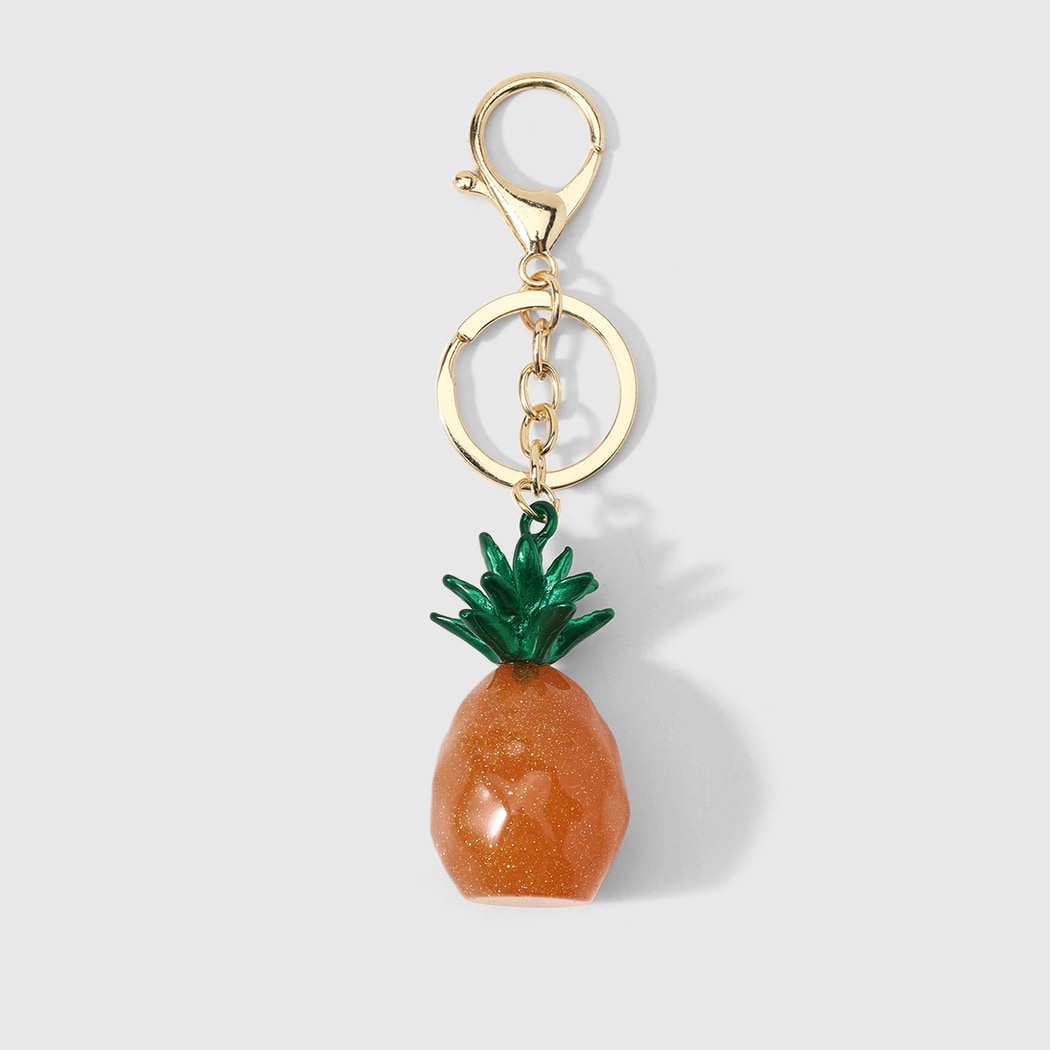 Keypus - Glossy Cute Fruit Pendant Keychain