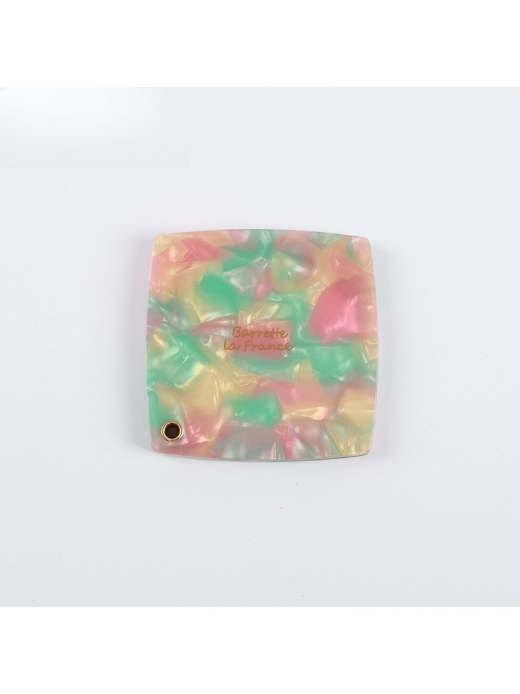 Mirroray - Small Square Mirror of Acetic Acid Plate