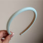 Gifty - Simple Irregular Edge PU Leather Headband