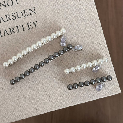 Beau - Elegant Dangle Beads Hair Clip