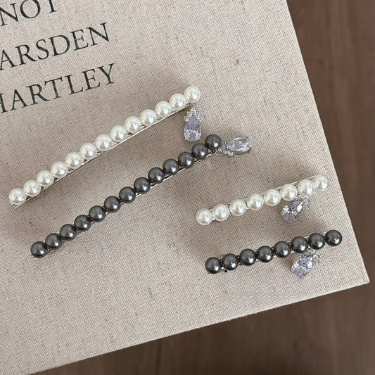 Beau - Elegant Dangle Beads Hair Clip