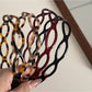 Gifty - Glossy Acetate Open Cutwork Toothed Headband