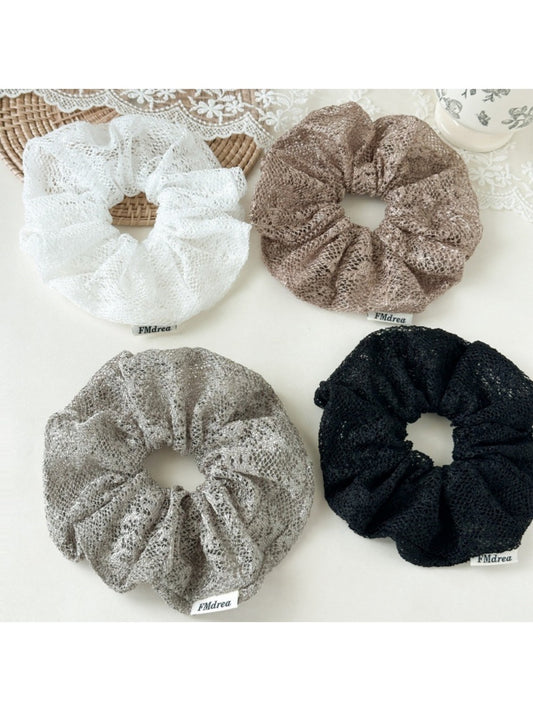 Gifty - Mesh Lace Hair Scrunchie