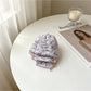 Beau - Floral Butterfly Bow Polyester Claw Clip