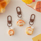 Keypus - Cute Cartoon Bread Shaped Keychain