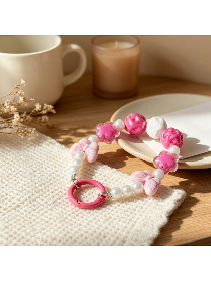 Keypus - Candy Color Butterfly Keychain