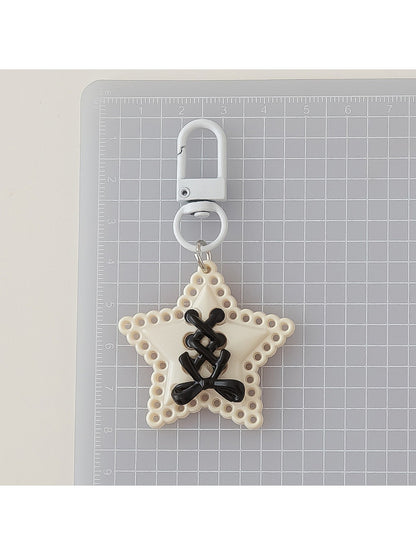 Keypus - Strap Bow Star Keychain
