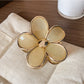 Beau - Five Petal Flower Hair Claw Clip