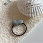 Gifty - Minimalist Solid Color Heart Hair Tie