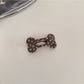 Beau - Acetate Fiber and Alloy Bone Shape French Barrette