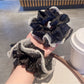 Gifty - Lace Trimmed Polka Dot Scrunchie