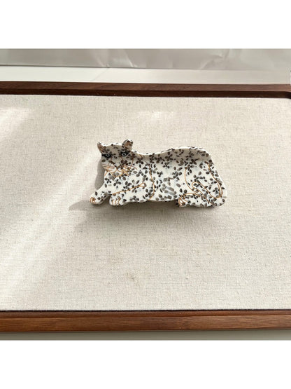 Beau - Lounging Leopard Hair Clip