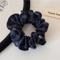 Gifty - Floral Bud Plaid Hair Scrunchie