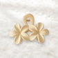 Beau - Matte Petal Design Floral Hair Claw Clip