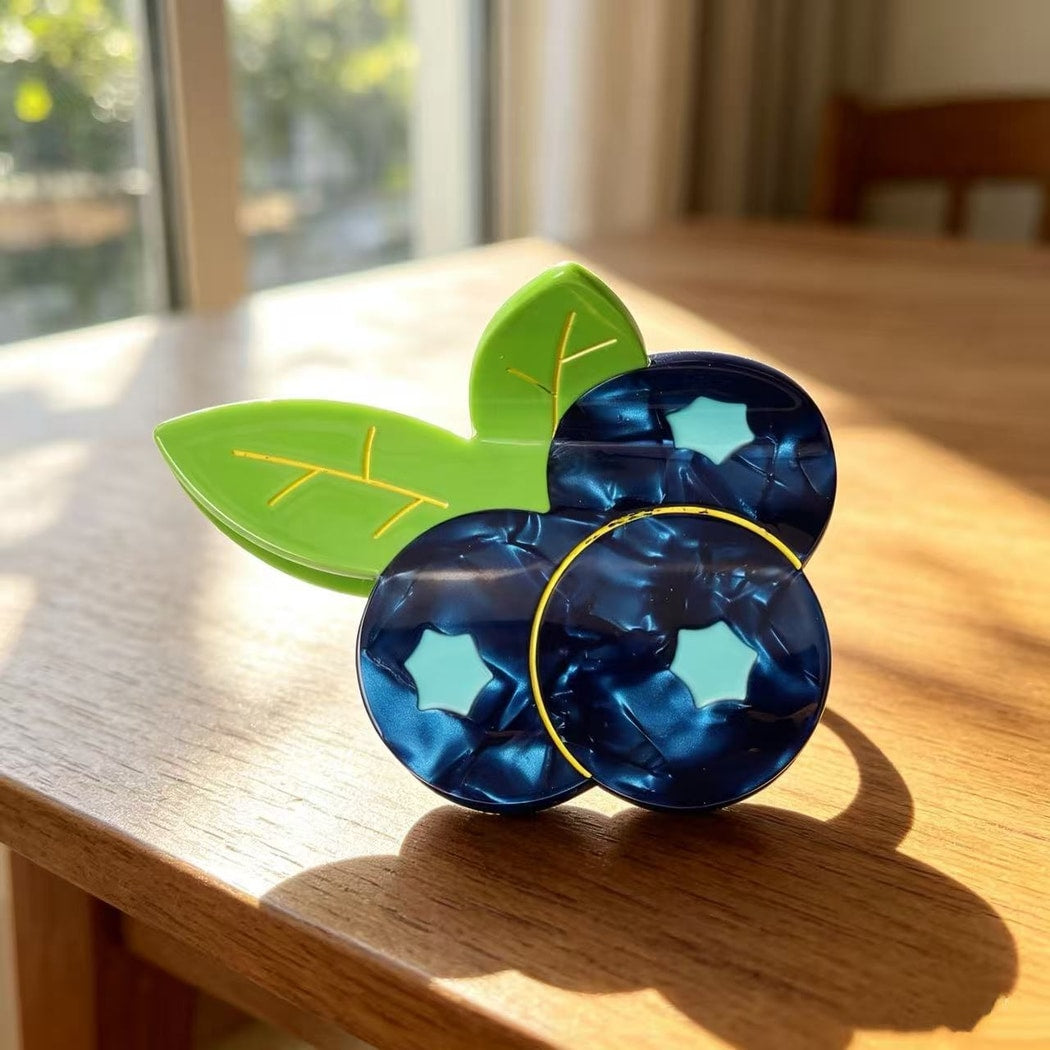 Beau - Fruit Shape Acetate Decorative Claw Clip