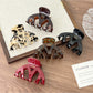 Beau - Retro Geometric Chunky Hair Claw Clip