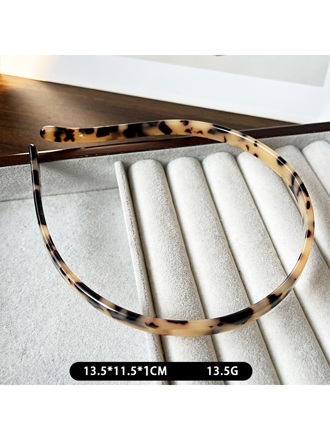 Gifty - Fashion Acetate Geometric Ring Accent Headband