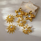 Earedge - Elegant Floral Shaped Earrings