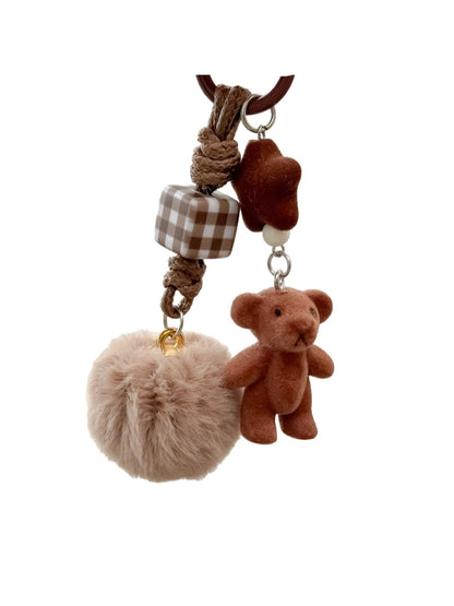 Keypus - Plush Animal Alloy Accent Keychain Bag Charm