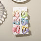 Beau - 6 Piece Heart Design Claw Hair Clips Set