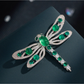 Brovia - Electroplated Dragonfly Detail Brooch