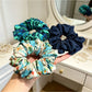 Gifty - Polka Dot Printed Ponytail Scrunchie