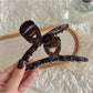 Beau - Cutout Cross Design Acetate Hair Claw Clip