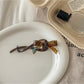 Beau - PVC Butterfly Bow Twist Back Hair Clip