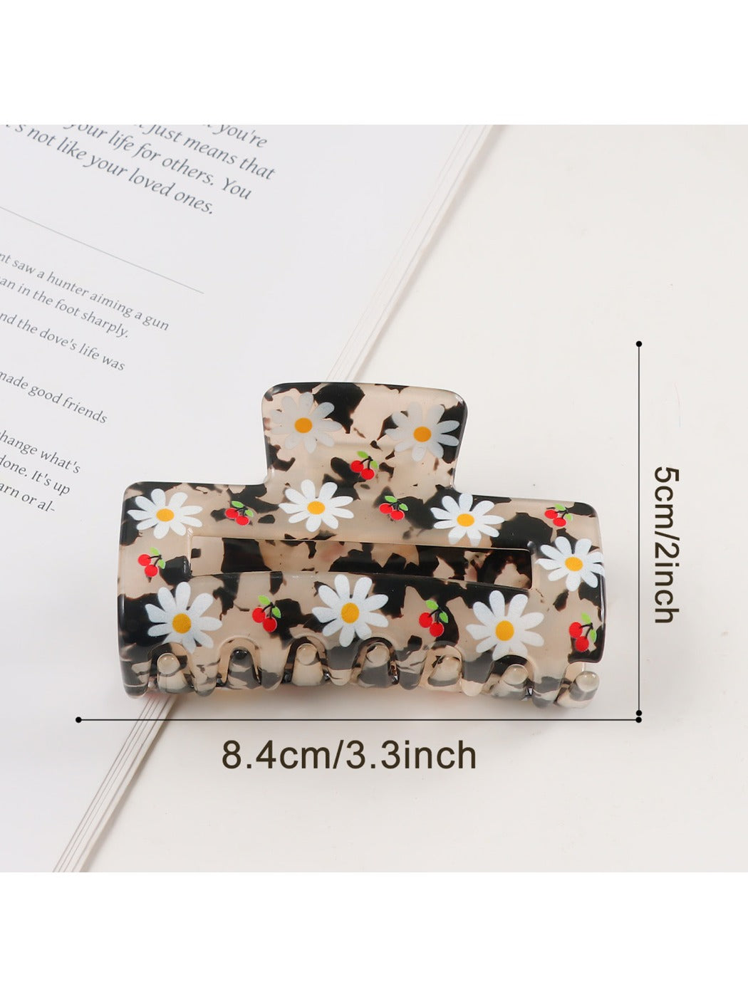 Beau - Ditsy Floral Claw Clip