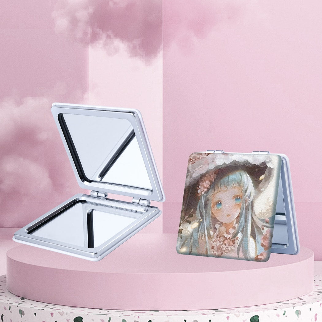 Mirroray - Anime Style Printed Portable Makeup Mirror