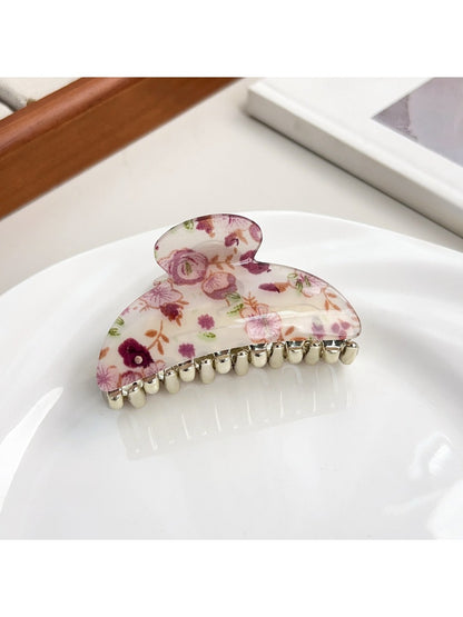 Beau - Spring Summer Floral Hair Claw Clip