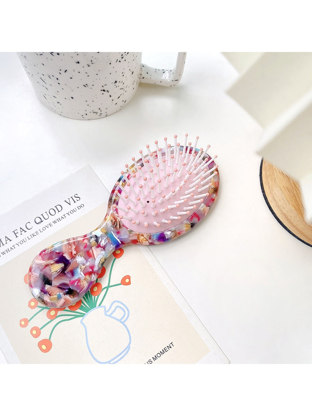 Camerow - Acetate Air Cushion Hair Brush Massage Comb