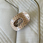 Beau - Vintage Style Printed Oval Acrylic Hair Clip