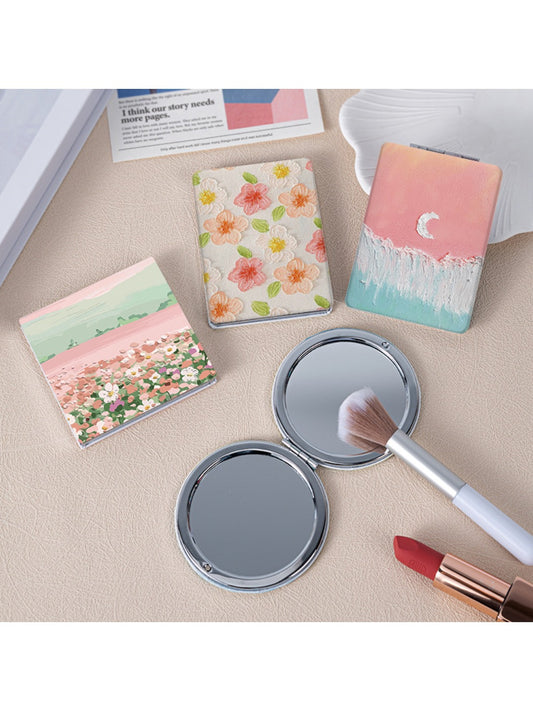 Mirroray - Colored Oil Painting Double-sided Mirror