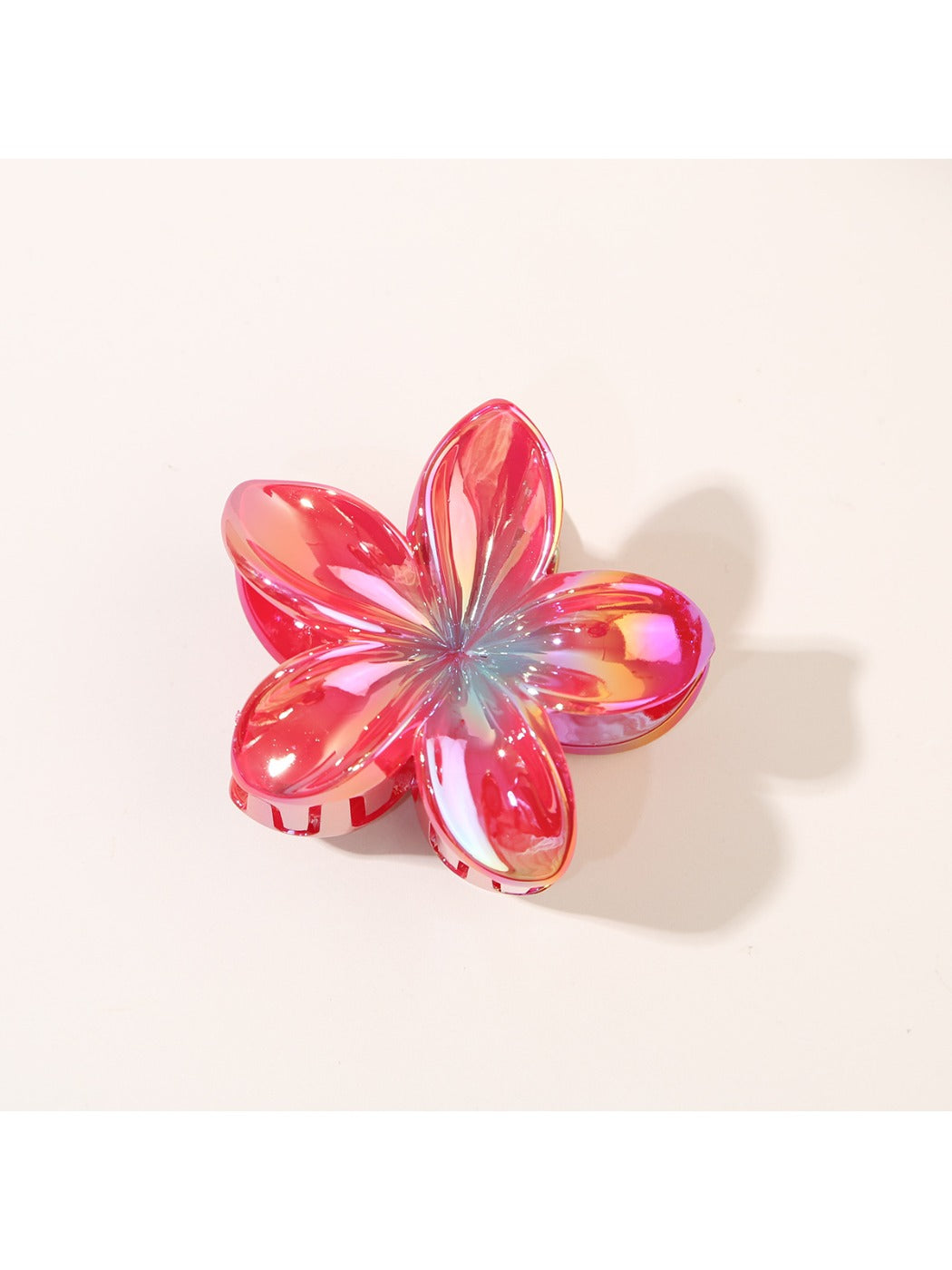 Beau - Iridescent Floral Hair Claw Clip