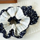 Gifty - Polka Dot Lace Scrunchie Hair Ban