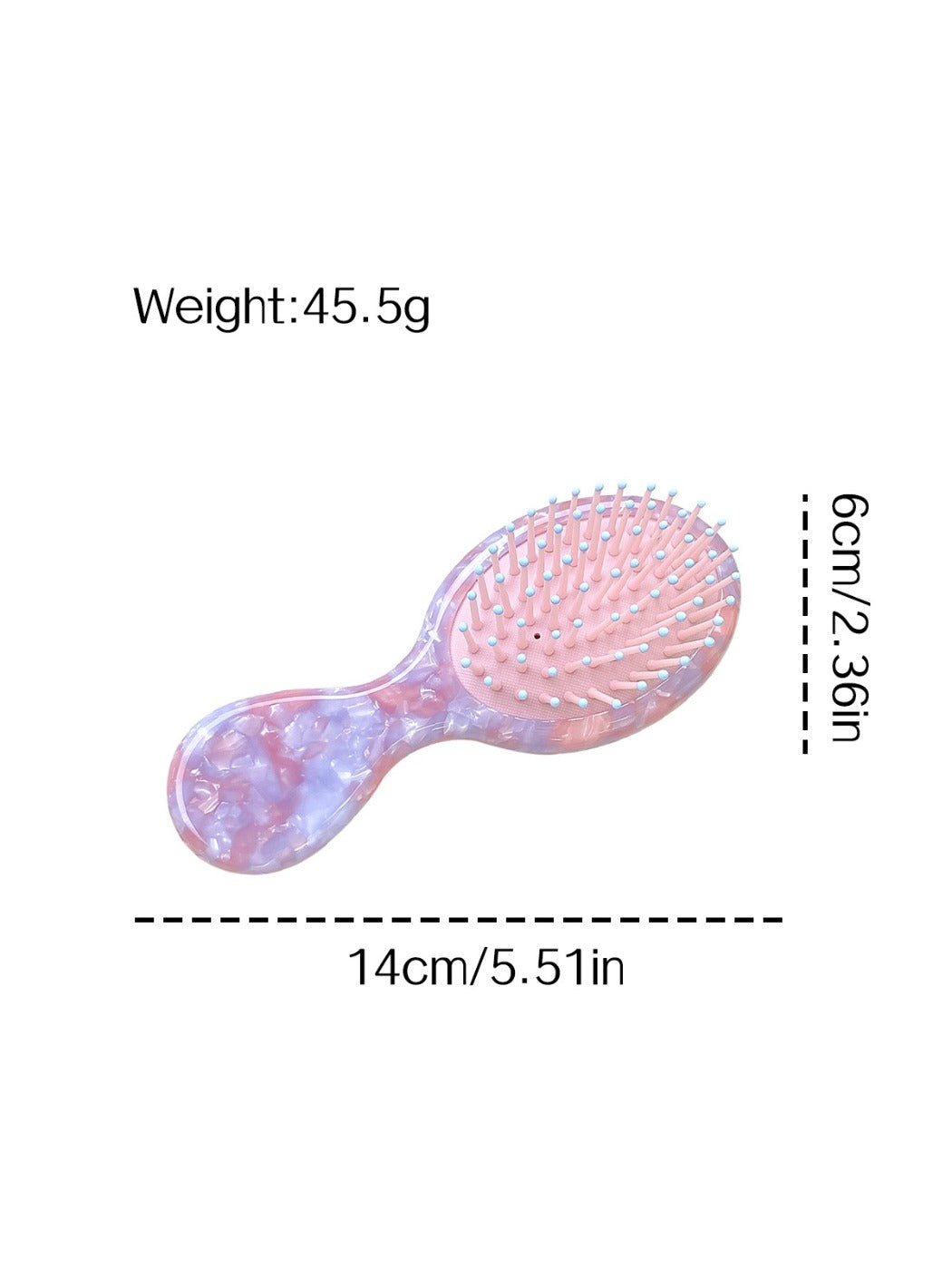 Camerow - Acetate Air Cushion Hair Brush Massage Comb