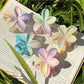 Beau - Gradient Plastic Flower Design Claw Clip