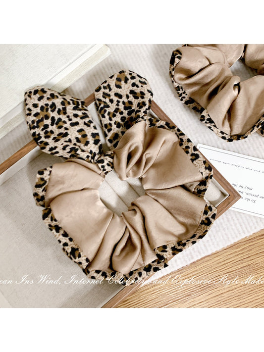 Gifty - Retro Leopard-print Hair Ring